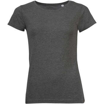 vaatteet Naiset Lyhythihainen t-paita Sols Mixed Women camiseta mujer Harmaa