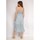vaatteet Naiset Pitkä mekko Fashion brands 571-BLEU-CLAIR Sininen / Clear