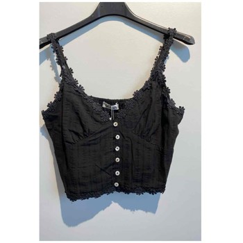 vaatteet Naiset Topit / Puserot Fashion brands 6133-BLACK Musta