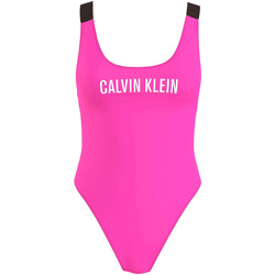 vaatteet Naiset Yksiosainen uimapuku Calvin Klein Jeans KW0KW01235 Vaaleanpunainen
