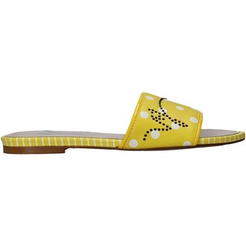 kengät Naiset Sandaalit Manila Grace S621LP Keltainen
