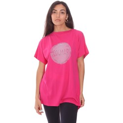 vaatteet Naiset Lyhythihainen t-paita Colmar 8606 6SH Vaaleanpunainen