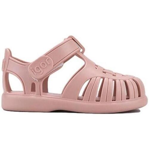 kengät Lapset Sandaalit ja avokkaat IGOR Baby Tobby Solid - Maquillage Vaaleanpunainen