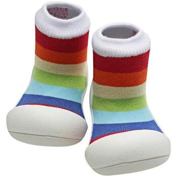 kengät Lapset Vauvan tossut Attipas Rainbow - White Monivärinen