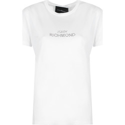 vaatteet Naiset Lyhythihainen t-paita John Richmond RWA20385TS | Ciapri Valkoinen