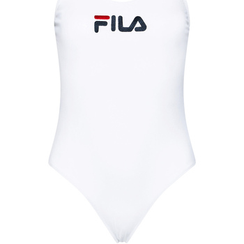 vaatteet Naiset Yksiosainen uimapuku Fila 687200 Valkoinen