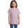 vaatteet Lapset Lyhythihainen t-paita Sols REGENT FIT CAMISETA MANGA CORTA Vaaleanpunainen