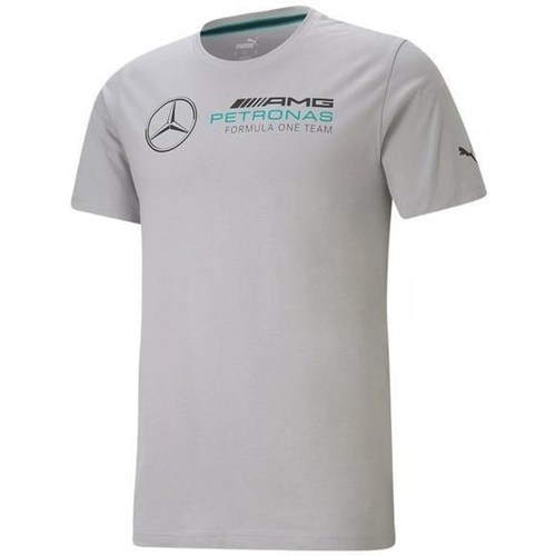 vaatteet Miehet Lyhythihainen t-paita Puma Mercedes F1 Logo Harmaa