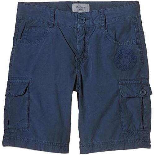 vaatteet Pojat Shortsit / Bermuda-shortsit Pepe jeans  Sininen