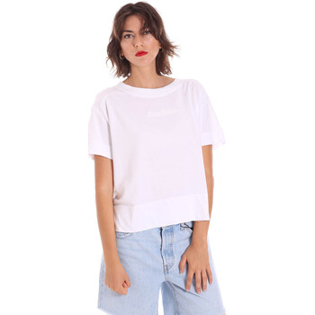 vaatteet Naiset Lyhythihainen t-paita Invicta 4451248/D Valkoinen
