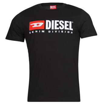 vaatteet Miehet Lyhythihainen t-paita Diesel T-DIEGOR-DIV Musta