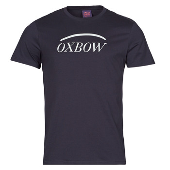 vaatteet Miehet Lyhythihainen t-paita Oxbow P0TALAI Laivastonsininen