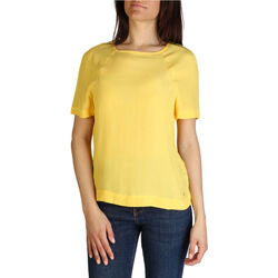 vaatteet Naiset Lyhythihainen t-paita Tommy Hilfiger - xw0xw01059 Keltainen