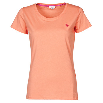 vaatteet Naiset Lyhythihainen t-paita U.S Polo Assn. CRY 51520 EH03 Vaaleanpunainen