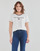 vaatteet Naiset Lyhythihainen t-paita U.S Polo Assn. LETY 51520 CPFD Valkoinen