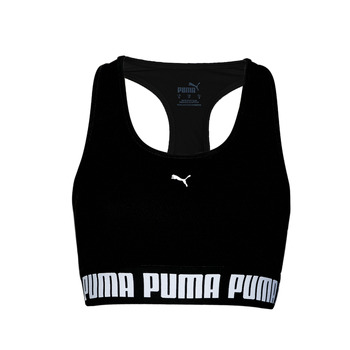 vaatteet Naiset Urheiluliivit Puma MID IMPACT PUMA STRONG BRA PM Musta