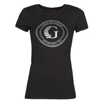 vaatteet Naiset Lyhythihainen t-paita Guess SS G CREST LOGO R3 Musta