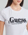 vaatteet Naiset Lyhythihainen t-paita Guess SS CN ASTRELLE TEE Valkoinen