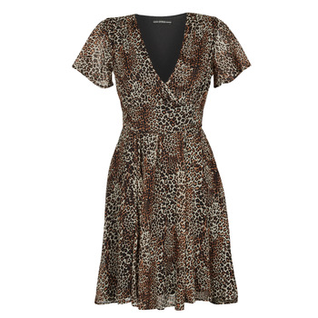 vaatteet Naiset Lyhyt mekko Guess LAVINIA DRESS Leopardi