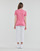 vaatteet Naiset Lyhythihainen t-paita Replay W3572A Vaaleanpunainen