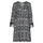 vaatteet Naiset Lyhyt mekko Replay W9732A Musta / Valkoinen