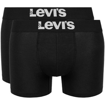 Alusvaatteet Miehet Bokserit Levi's Boxer 2 Pairs Briefs Musta