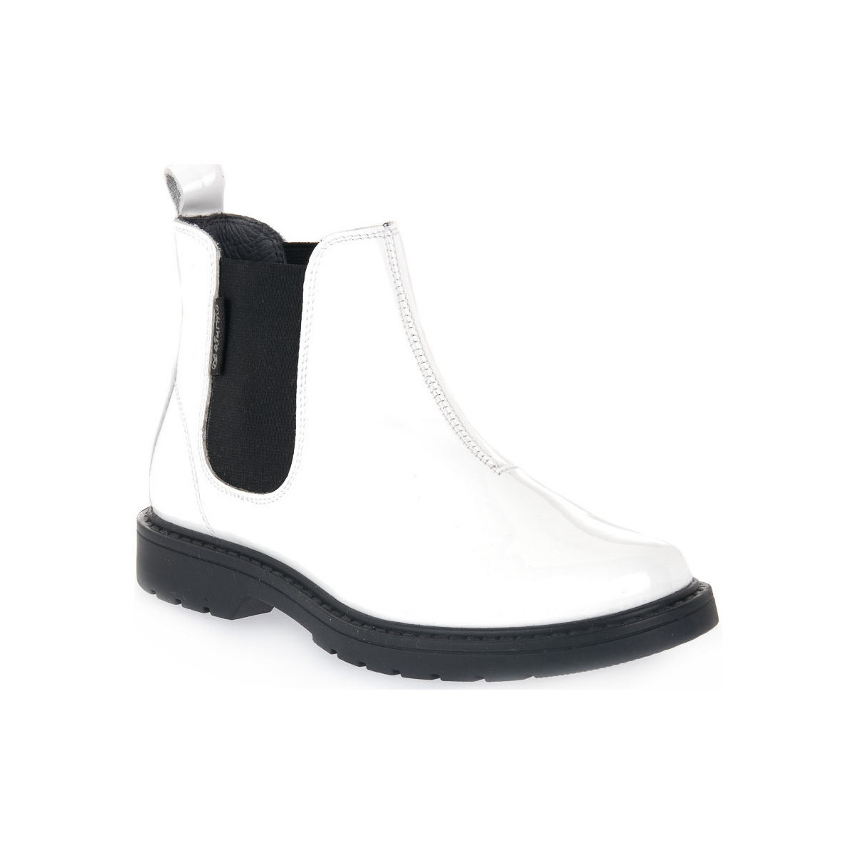 kengät Pojat Tennarit Naturino N01 PICCADILLY WHITE Valkoinen