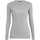vaatteet Naiset T-paidat pitkillä hihoilla Salewa Solidlogo Dry W L/S Tee 27341-0624 Harmaa