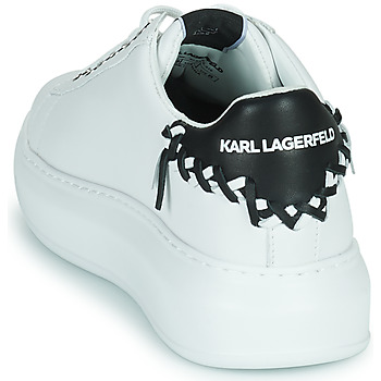 Karl Lagerfeld KAPRI Whipstitch Lo Lace Valkoinen / Musta