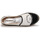 kengät Naiset Espadrillot Karl Lagerfeld KAMINI Maison Logo Slip On Ivory / Musta