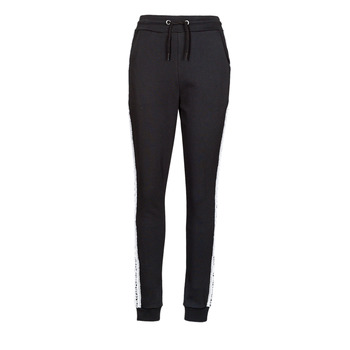 vaatteet Naiset Verryttelyhousut Karl Lagerfeld LOGO TAPE SWEAT PANTS Musta