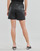 vaatteet Naiset Shortsit / Bermuda-shortsit Karl Lagerfeld PERFORATED FAUX LEATHER SHORTS Musta
