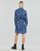 vaatteet Naiset Lyhyt mekko Liu Jo ABITO CAMICIA DEN.BLUE PRINTS WASH Sininen
