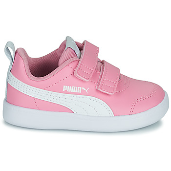 Puma Courtflex v2 V Inf Vaaleanpunainen / Valkoinen