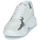 kengät Naiset Matalavartiset tennarit Versace Jeans Couture 72VA3SC7 Valkoinen / Hopea