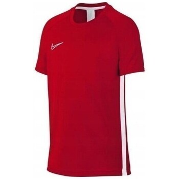 vaatteet Pojat Lyhythihainen t-paita Nike Dry Academy Punainen