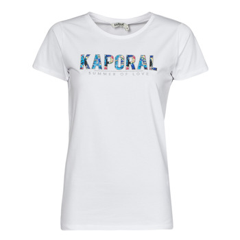 vaatteet Naiset Lyhythihainen t-paita Kaporal KECIL Valkoinen