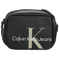 laukut Naiset Olkalaukut Calvin Klein Jeans SCULPTED MONO CAMERA BAG Musta
