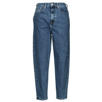 vaatteet Naiset Mom farkut Tommy Jeans MOM JEAN UHR TPRD BF6151 Sininen