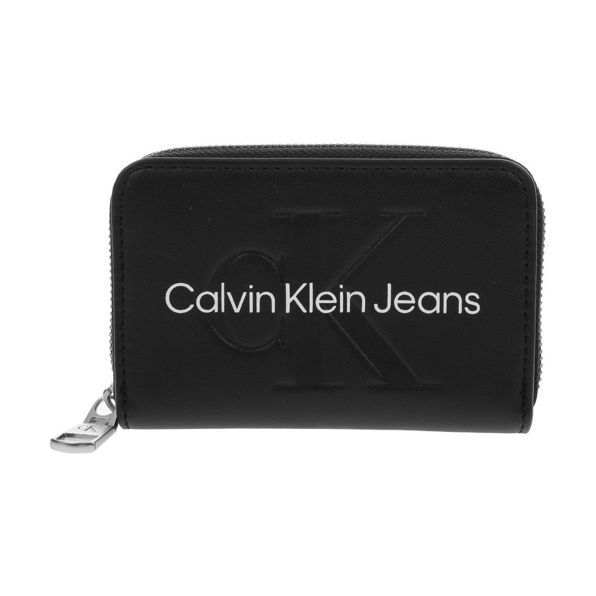 laukut Naiset Lompakot Calvin Klein Jeans Accordion Zip Around Musta