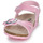 kengät Tytöt Sandaalit ja avokkaat Geox J ADRIEL GIRL C Vaaleanpunainen
