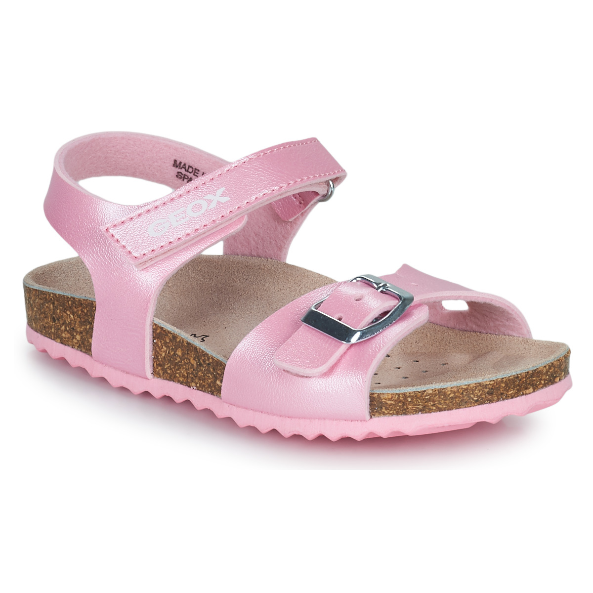 kengät Tytöt Sandaalit ja avokkaat Geox J ADRIEL GIRL C Vaaleanpunainen