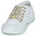 kengät Naiset Matalavartiset tennarit Le Temps des Cerises BASIC 02 Valkoinen / Kulta