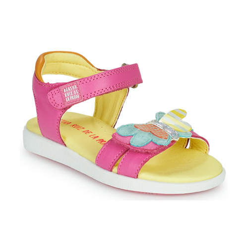 kengät Tytöt Sandaalit ja avokkaat Agatha Ruiz de la Prada Aitana Vaaleanpunainen / Sininen