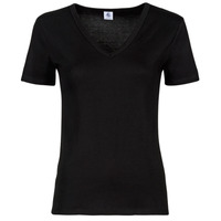 vaatteet Naiset Lyhythihainen t-paita Petit Bateau BIBIHINE Musta