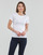 vaatteet Naiset Lyhythihainen t-paita Petit Bateau NIMOPHORE Valkoinen