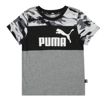 vaatteet Pojat Lyhythihainen t-paita Puma ESS CAMO TEE Monivärinen
