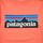 vaatteet Lapset Lyhythihainen t-paita Patagonia BOYS LOGO T-SHIRT Koralli