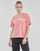 vaatteet Naiset Lyhythihainen t-paita Champion 115190 Vaaleanpunainen