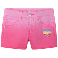 vaatteet Tytöt Shortsit / Bermuda-shortsit Billieblush ANGLOS Vaaleanpunainen
